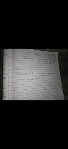 a close up of a piece of paper with lines on it