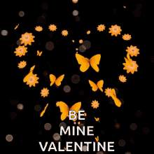 Be Mine Valentines GIF - Be Mine Valentines Butterflies GIFs