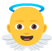 Baby Angel People Sticker