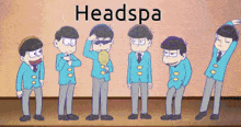 Headspa Osomatsu San GIF