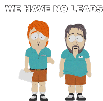 We Have No Leads South Park Sticker - We Have No Leads South Park S9e13 Stickers