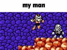 Rockman Mega Man Arena GIF - Rockman Mega Man Arena Skull Man GIFs