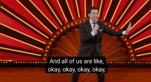 Okay John Mulaney GIF - Okay John Mulaney Stand Up Comedian GIFs