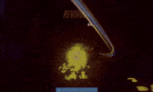a screenshot of a video game with the words saved by mercy on the bottom