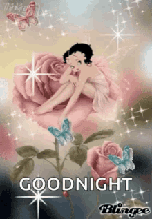 Goodnight Sparkles GIF - Goodnight Sparkles Betty Boop GIFs
