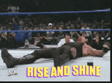 Undertaker Rise And Shine GIF - Undertaker Rise And Shine Wwe GIFs