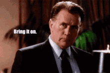Martin Sheen Bring It On GIF - Martin Sheen Bring It On Election Day GIFs