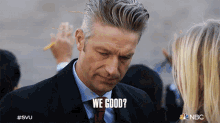 We Are We Good Dominick Carisi Jr GIF - We Are We Good Dominick Carisi Jr Amanda Rollins GIFs