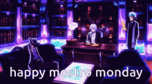 Mostro Monday Mostro Lounge GIF - Mostro Monday Mostro Lounge Twst Days Of The Week GIFs