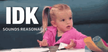 Idk I Dont Know GIF - Idk I Dont Know Baby GIFs