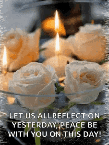 Candle Flame GIF - Candle Flame Roses GIFs