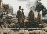 I Was The Coach Of The Baseball Team In The Spring Time Saving Private Ryan GIF - I Was The Coach Of The Baseball Team In The Spring Time Saving Private Ryan Tom Hanks GIFs