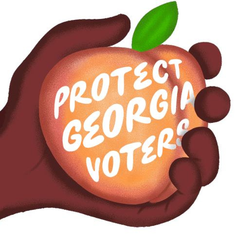 Georgian Georgia Voter Sticker - Georgian Georgia Georgia Voter Stickers