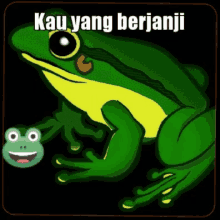 Frog Cebong GIF - Frog Cebong Emojis GIFs
