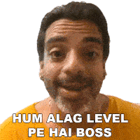 Hum Alag Level Pe Hai Boss Jeeveshu Ahluwalia Sticker - Hum Alag Level Pe Hai Boss Jeeveshu Ahluwalia हमअलगलेवलपेबॉस Stickers