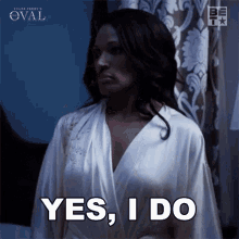 Yes I Do Victoria Franklin GIF - Yes I Do Victoria Franklin The Oval GIFs