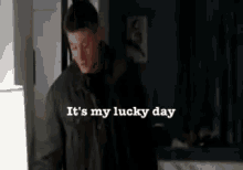 supernatural dean winchester its my lucky day