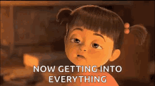 Bored Monsters Inc GIF - Bored Monsters Inc Now Getting Into Everything GIFs