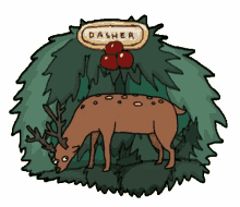 Christmas Reindeer GIF - Christmas Reindeer Dasher GIFs