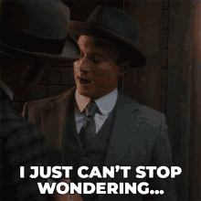 I Just Cant Stop Wondering Detective William Murdoch GIF