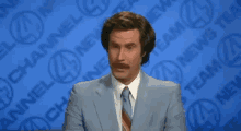 Great Story. Compelling And Rich. GIF - Anchorman Will Ferrell Great Story GIFs