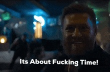 Conor Mcgregor Its About Time GIF - Conor Mcgregor Its About Time Its About Fucking Time GIFs