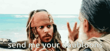 Doubloons Jack Sparrow GIF - Doubloons Jack Sparrow Pirate GIFs