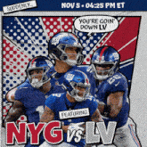 Las Vegas Raiders Vs. New York Giants Pre Game GIF - Nfl National Football League Football League GIFs