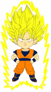 Goku Super Saiyan GIF - Goku Super Saiyan Power GIFs