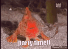 Handfish Party Time Handfish GIF - Handfish Party Time Handfish Party Fish GIFs