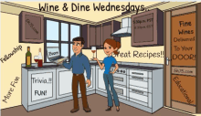 Wine And Dine Wednesdays GIF - Wine And Dine Wednesdays GIFs