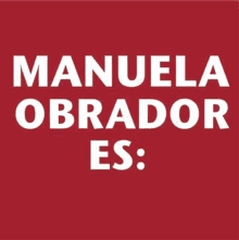 Manuela Obrador Diputada GIF