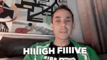 High Five Stu High Five From Ny GIF - High Five Stu High Five From Ny Stu Mclaren GIFs