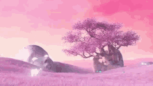 Stonehenge Cherry Fields GIF
