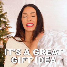 It'S A Great Gift Idea Shea Whitney GIF - It'S A Great Gift Idea Shea Whitney This Is A Good Gift Idea GIFs