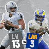 Los Angeles Rams (3) Vs. Las Vegas Raiders (13) Half-time Break GIF - Nfl National Football League Football League GIFs