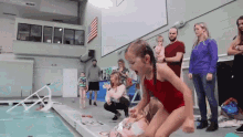 Diving Claire Crosby GIF - Diving Claire Crosby Claire And The Crosbys GIFs