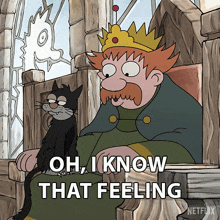 Oh I Know That Feeling King Zøg GIF - Oh I Know That Feeling King Zøg John Dimaggio GIFs