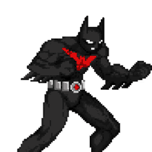 batman batman beyond pixel art