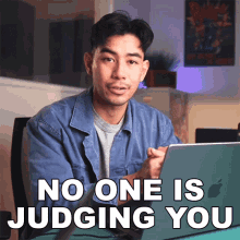No One Is Judging You Matty GIF - No One Is Judging You Matty Cajun Koi Academy GIFs