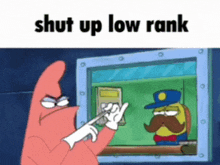 rank level slap shut up