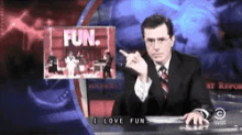 Stephen Colbert I Love Fun GIF - Stephen Colbert I Love Fun Fun GIFs