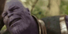 Thanos Just The Snap GIF