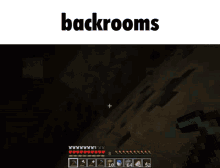 Backrooms Minecraft GIF