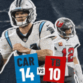 carolina panthers and tampa bay buccaneers players