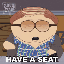Have A Seat Eric Cartman GIF - Have A Seat Eric Cartman South Park GIFs