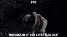 Dont Boss Up Kayko GIF - Dont Boss Up Kayko Killua Army GIFs