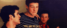 Height GIF - You Are So Tall Shannon Beiste Glee GIFs