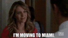 Glee Terri Schuester GIF - Glee Terri Schuester Im Moving To Miami GIFs
