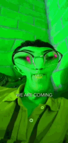 We Are Coming Alien GIF - We Are Coming Alien Distorted GIFs
